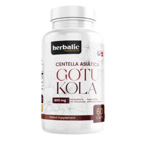 Gotu Kola  Centella Asiática 400 mg,  60 cápsulas
