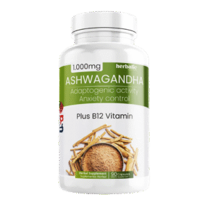 Ashwagandha 1000 mg, 90 Cápsulas