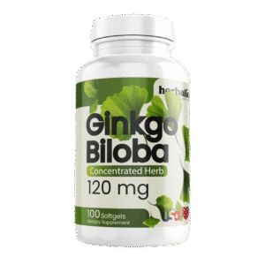 Ginkgo Biloba 120 mg, 100 cápsulas blandas
