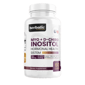 Myo + D-Chiro Inositol 500mg, 60 cápsulas